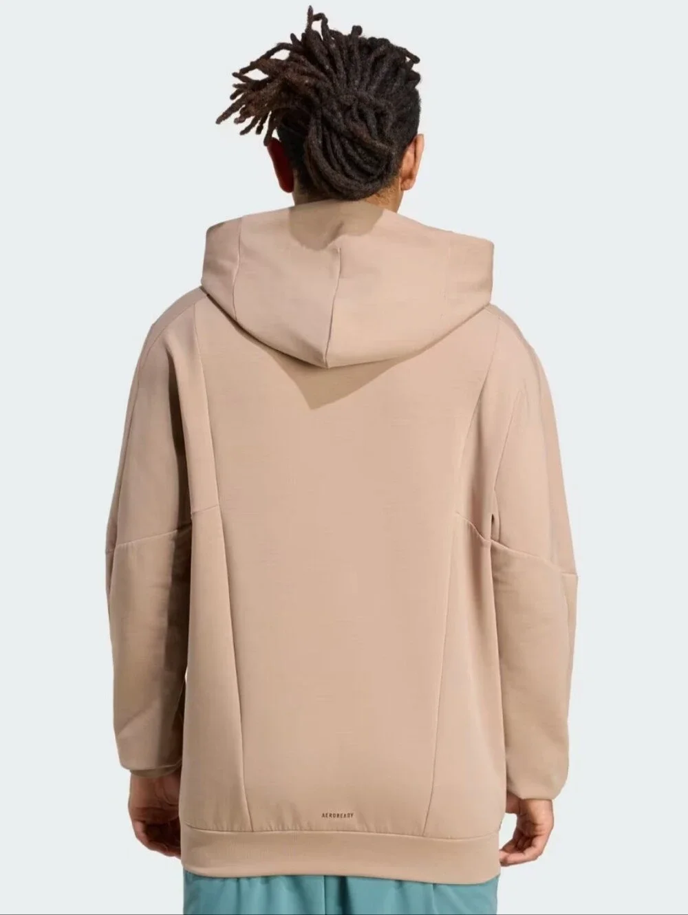 adidas D4T Stretch Hoodie ~ Chalky Brown JX0675 | Men's: L *NWT